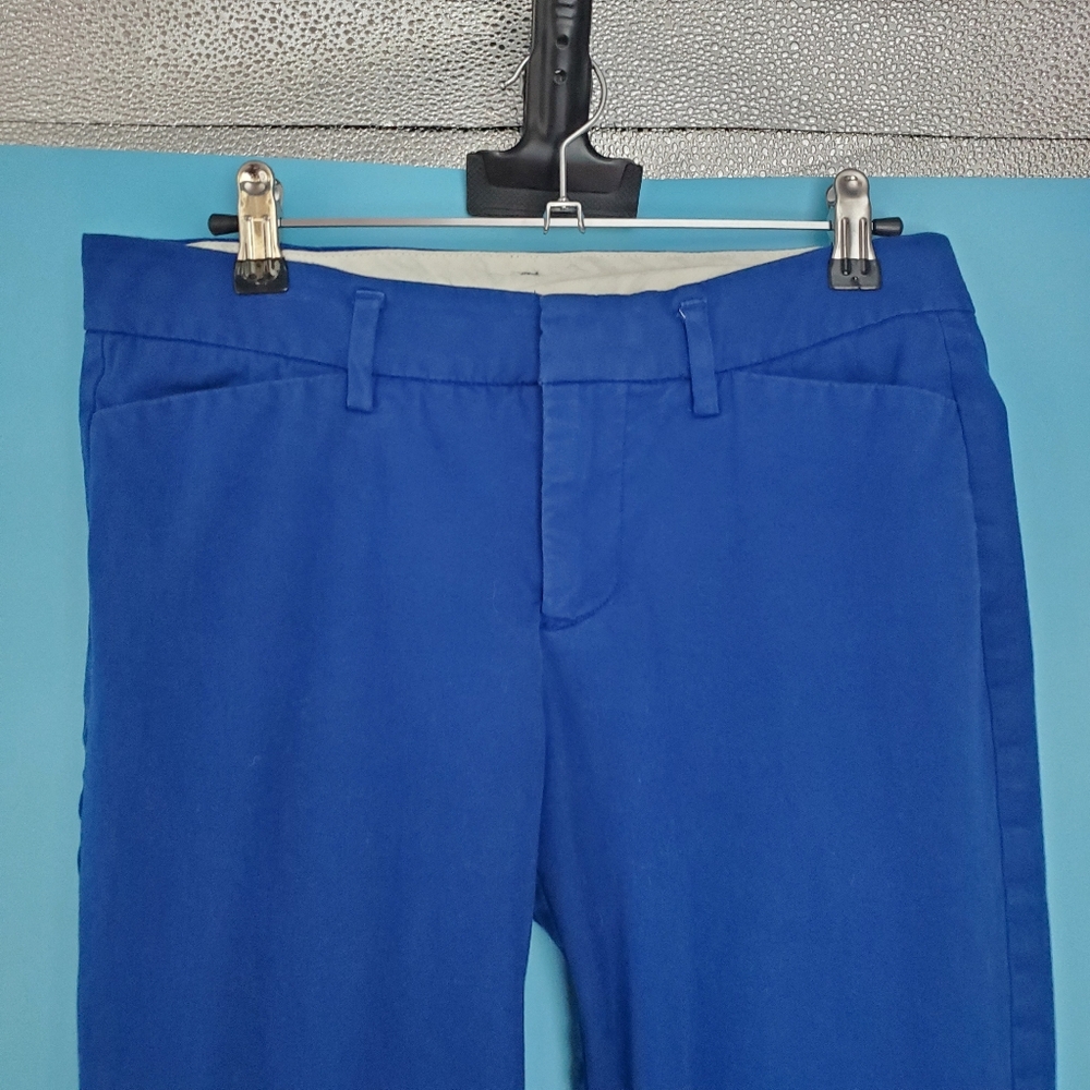 jcp Chinos Size 27/4 Blue Cropped - Picture 2 of 4
